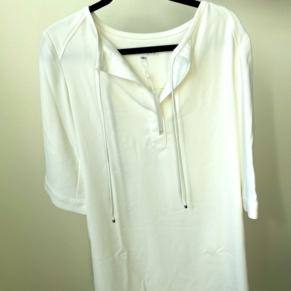 Trina Turk white/cream tunic dress
